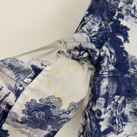 COS French Etoile blue linen set - Picture 13 of 16